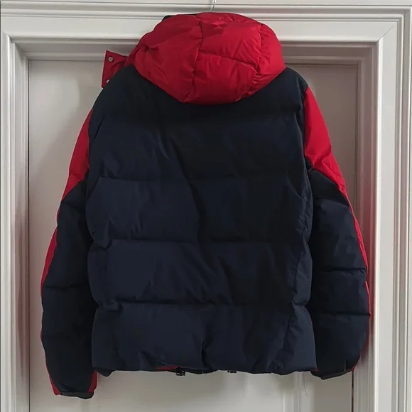 Ralph LaurenRed and Blue Men Puffer Jacket